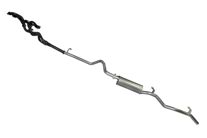 Manta | Extractors & 2.5″ Full Exhaust System | Toyota Landcruiser FZJ75 FZJ78 4.5L 1FZ Petrol Ute & Troop Carrier 1992–2006 - Image 2