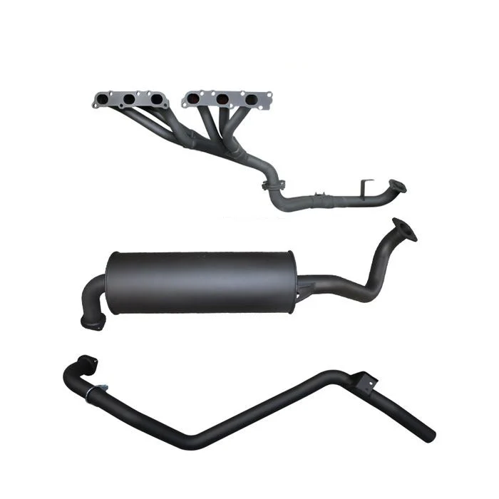 Manta | Extractors & 2.5″ Full Exhaust System (Mandrel Bend) | Toyota Landcruiser FZJ80 4.5L Petrol Wagon 1992–1997 - Image 2