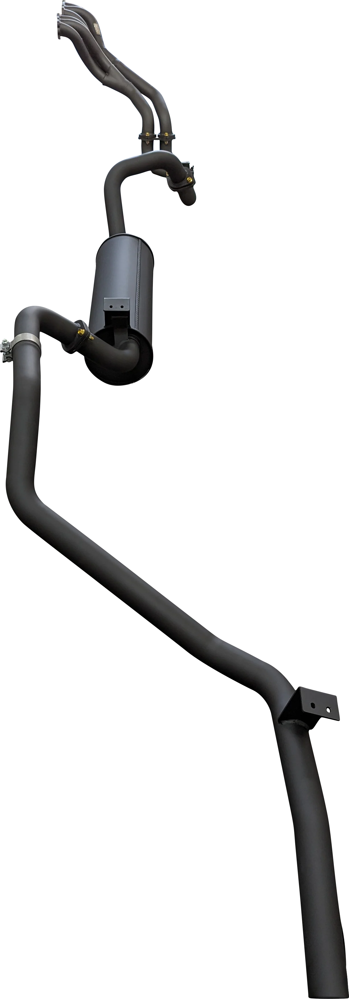 Manta | Extractors & 2.5″ Full Exhaust System (Mandrel Bend) | Toyota Landcruiser FZJ80 4.5L Petrol Wagon 1992–1997 - Image 5