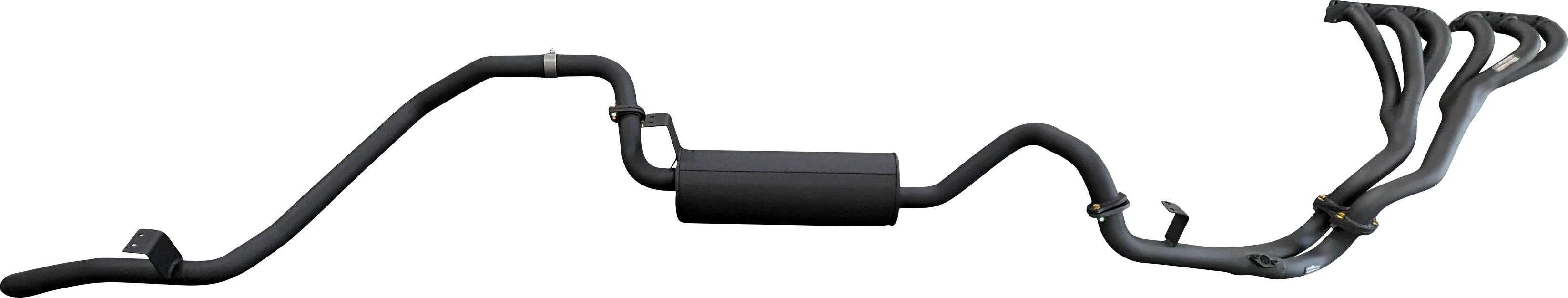 Manta | Extractors & 2.5″ Full Exhaust System (Mandrel Bend) | Toyota Landcruiser FZJ80 4.5L Petrol Wagon 1992–1997 - Image 7