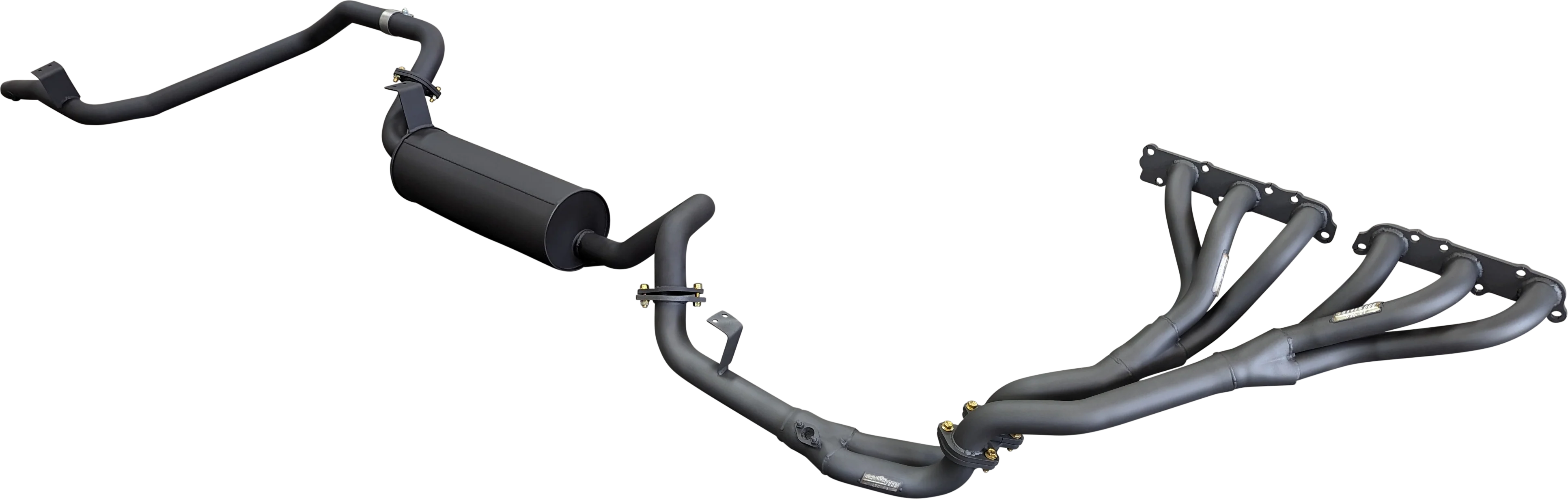 Manta | Extractors & 2.5″ Full Exhaust System (Mandrel Bend) | Toyota Landcruiser FZJ80 4.5L Petrol Wagon 1992–1997 - Image 8