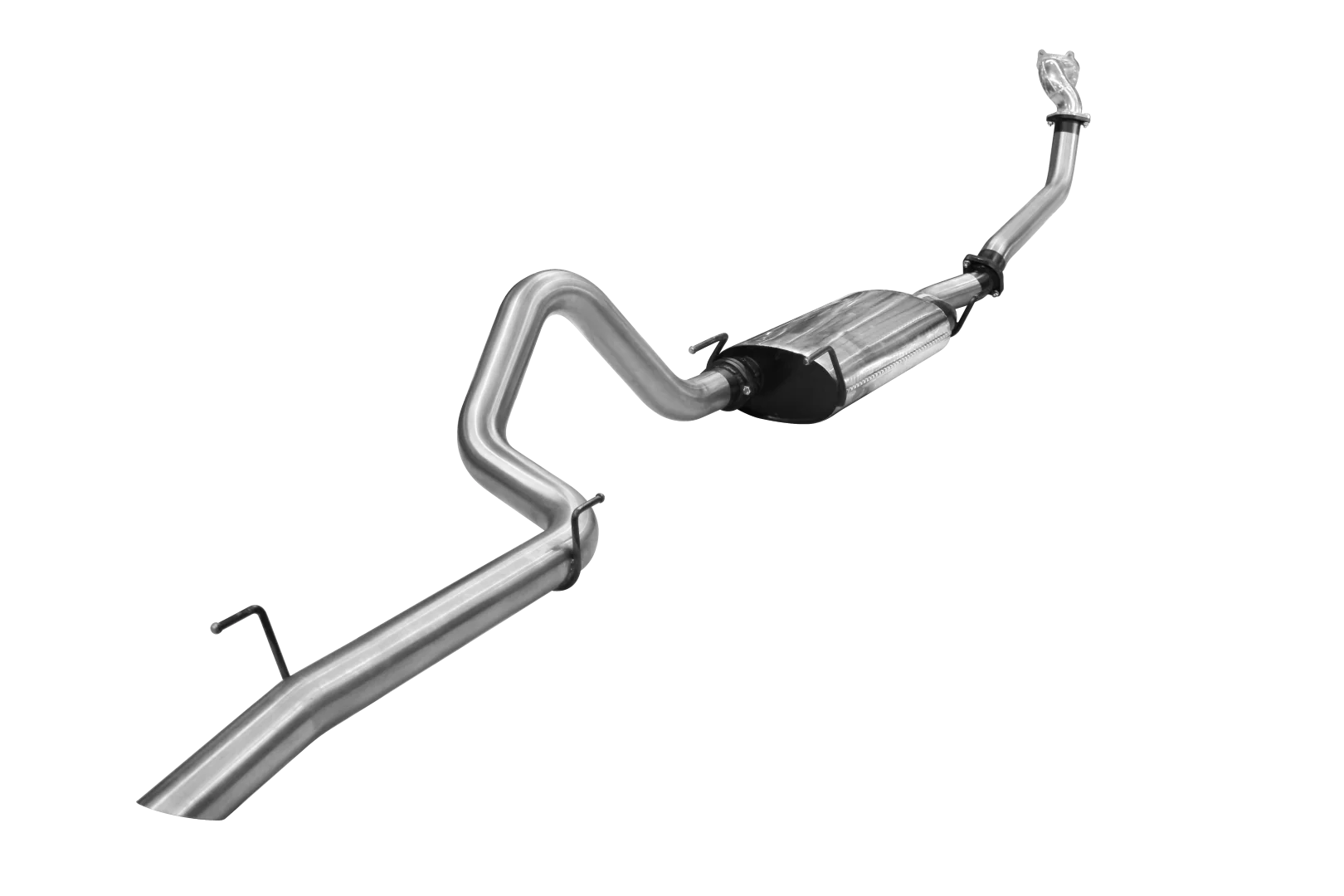 Manta | 3″ Turbo Back Exhaust with Centre Muffler & Rear Tail | Toyota LandCruiser HDJ100 4.2L Turbo Diesel Wagon 1998–2007 - Image 3