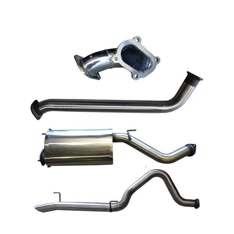 Manta | 3″ Turbo Back Exhaust with Centre Muffler & Rear Tail | Toyota LandCruiser HDJ100 4.2L Turbo Diesel Wagon 1998–2007 - Image 5