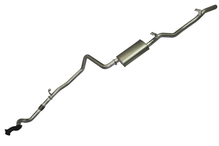 Manta | 3″ Turbo Back Exhaust System with Muffler | Toyota LandCruiser HDJ79 4.2L Turbo Diesel Ute 2001–2006