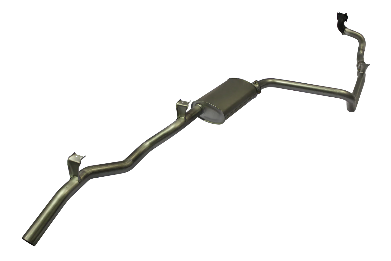 Manta | 3″ Turbo Back Exhaust System with Muffler | Toyota LandCruiser HDJ79 4.2L Turbo Diesel Ute 2001–2006 - Image 3