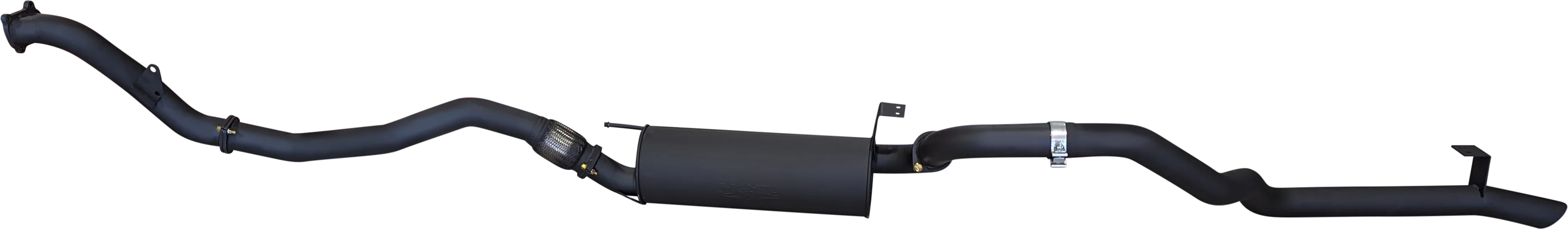 Manta | 3″ Turbo Back Exhaust System with Muffler | Toyota Landcruiser HZJ105 Wagon 4.2L 1HZ CT26 Turbo 1998–2007