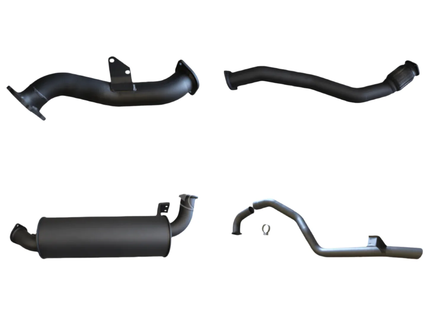 Manta | 3″ Turbo Back Exhaust System with Muffler | Toyota Landcruiser HZJ105 Wagon 4.2L 1HZ CT26 Turbo 1998–2007 - Image 2