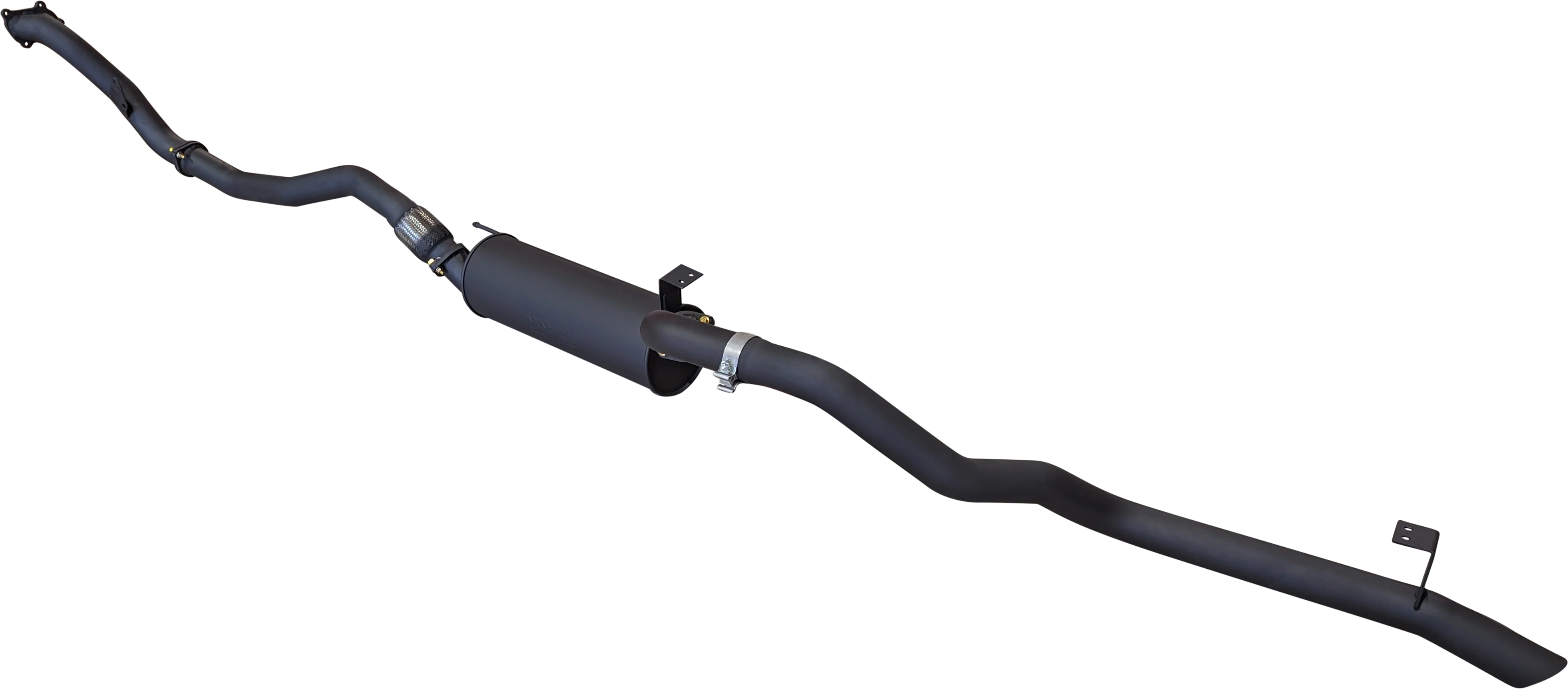 Manta | 3″ Turbo Back Exhaust System with Muffler | Toyota Landcruiser HZJ105 Wagon 4.2L 1HZ CT26 Turbo 1998–2007 - Image 4