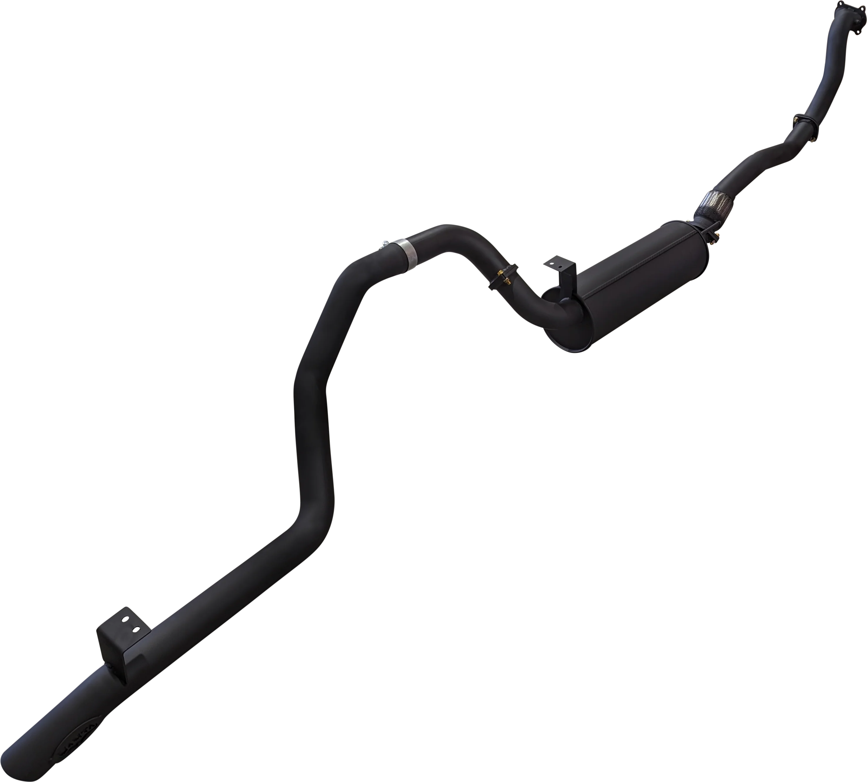 Manta | 3″ Turbo Back Exhaust System with Muffler | Toyota Landcruiser HZJ105 Wagon 4.2L 1HZ CT26 Turbo 1998–2007 - Image 6