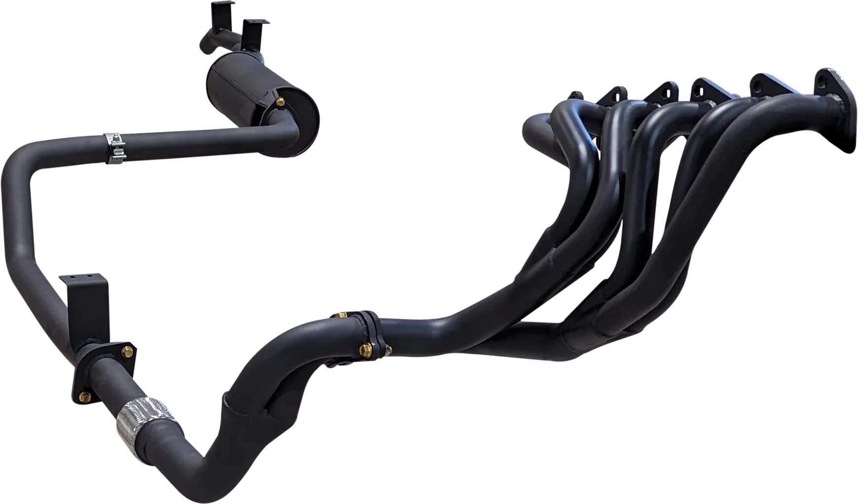 Manta | 2.5″ Full Exhaust System with Extractors | Toyota Landcruiser HZJ75 & HZJ78 4.2L Diesel Ute & Troop Carrier 1990–2006 - Image 13