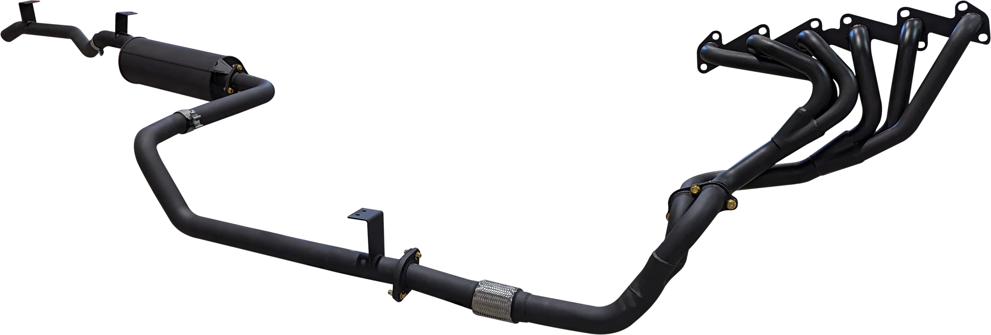Manta | 2.5″ Full Exhaust System with Extractors | Toyota Landcruiser HZJ75 & HZJ78 4.2L Diesel Ute & Troop Carrier 1990–2006 - Image 14