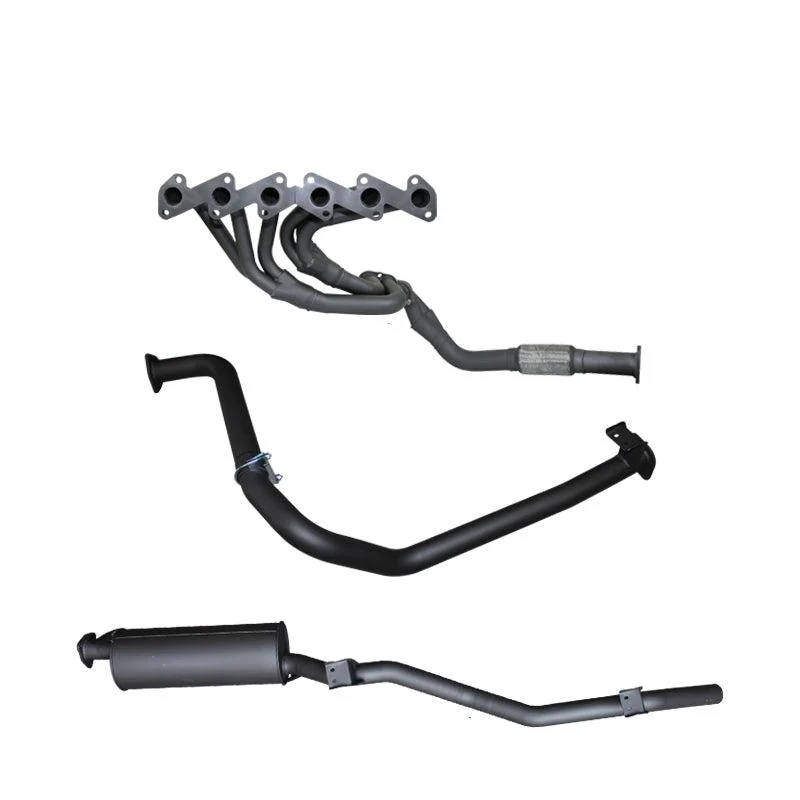 Manta | 2.5″ Full Exhaust System with Extractors | Toyota Landcruiser HZJ75 & HZJ78 4.2L Diesel Ute & Troop Carrier 1990–2006 - Image 4