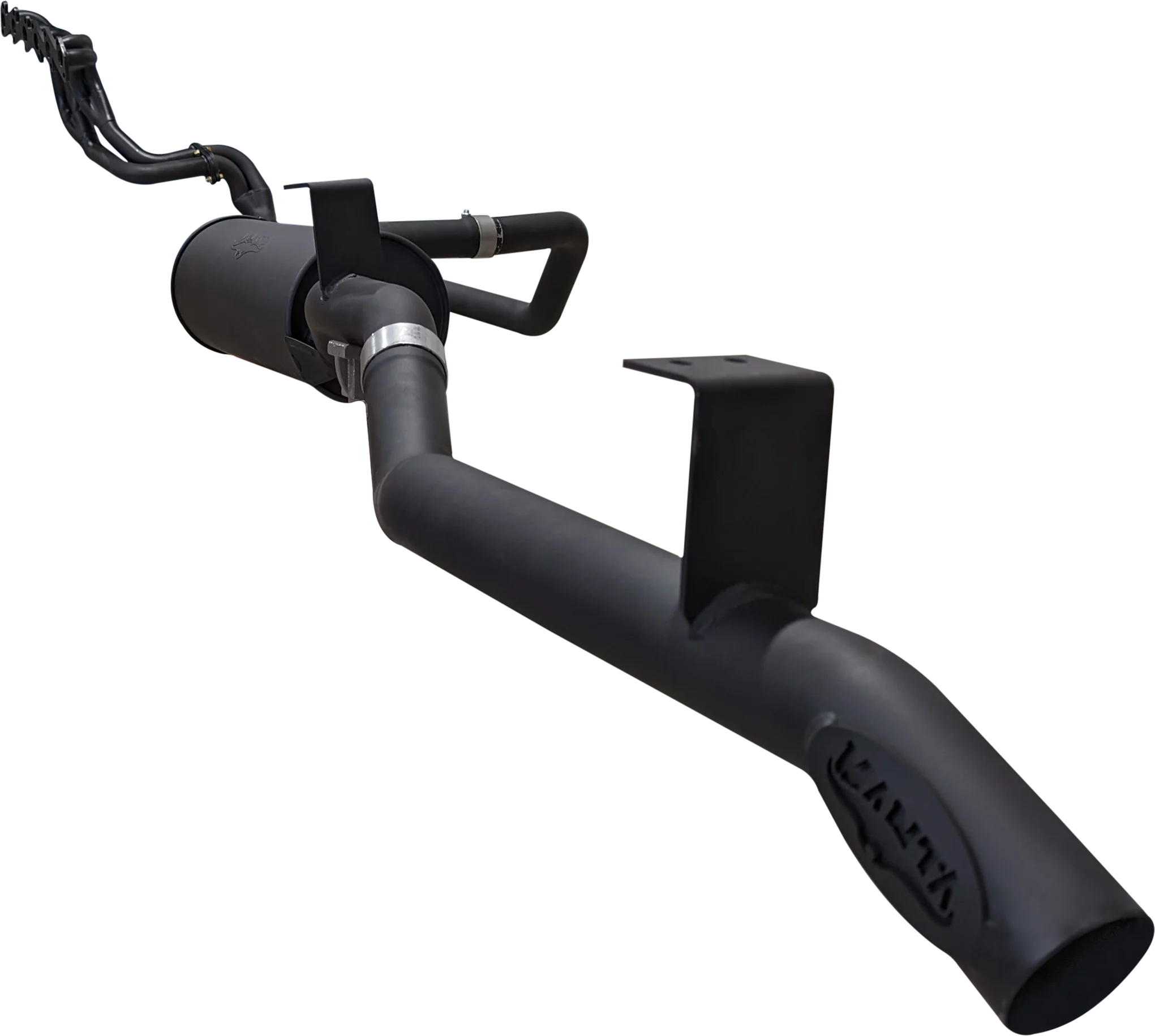 Manta | 2.5″ Full Exhaust System with Extractors | Toyota Landcruiser HZJ75 & HZJ78 4.2L Diesel Ute & Troop Carrier 1990–2006 - Image 7