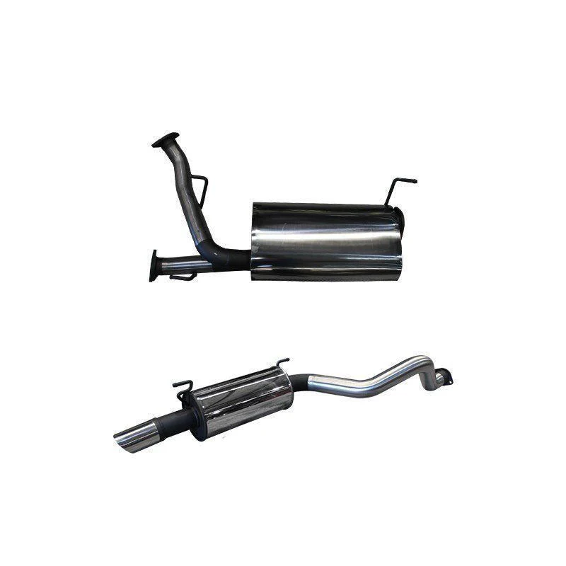 Manta | 3″ Cat Back with Single 3¼″ Tip | Toyota Landcruiser UZJ200 4.7L V8 Wagon 2007–2012