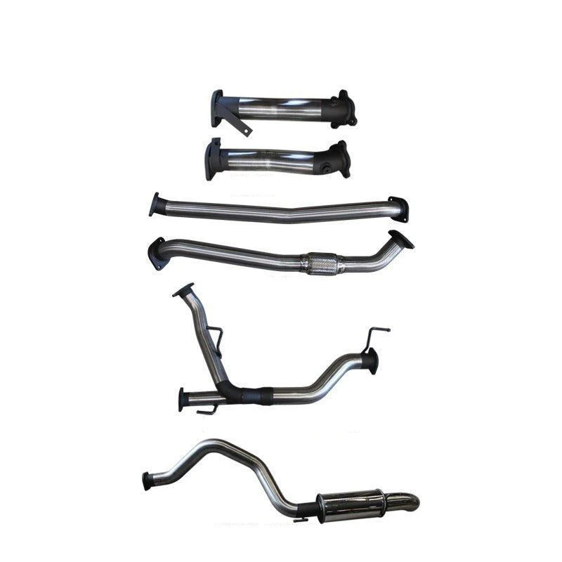 Manta | 2.5″ Dual into 3″ Turbo Back without Cats with Rear Muffler & Dump Tip | Toyota Landcruiser VDJ200 2007–2015 - Image 2