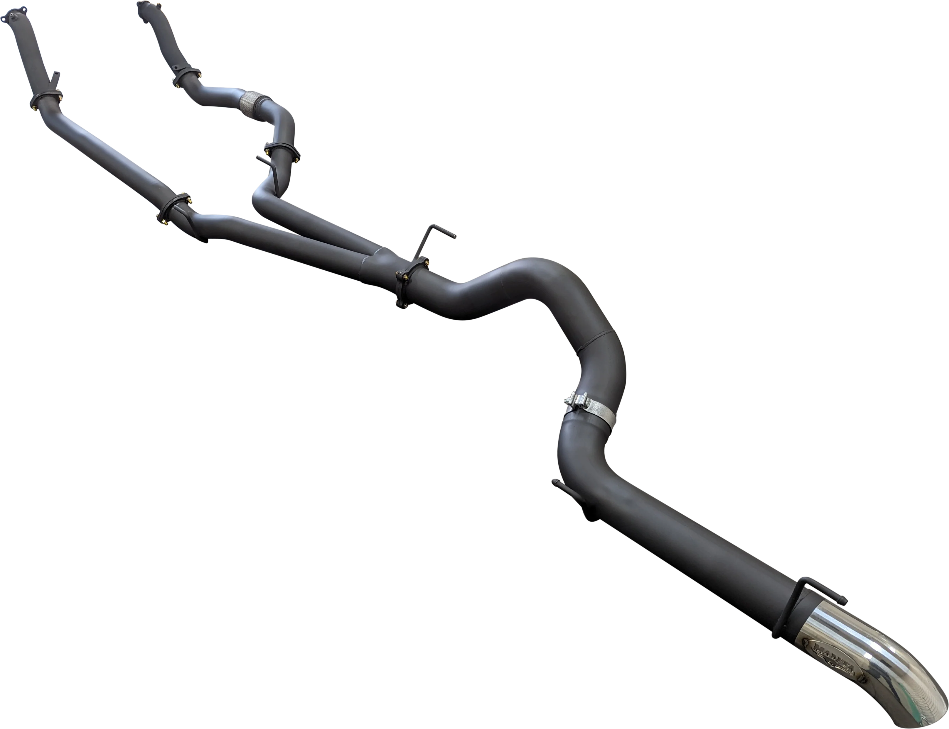 Manta | 3″ Turbo Back without Cats, No Muffler, 4″ Exit | Toyota Landcruiser VDJ200 4.5L V8 Diesel Wagon 2007–2015 - Image 3