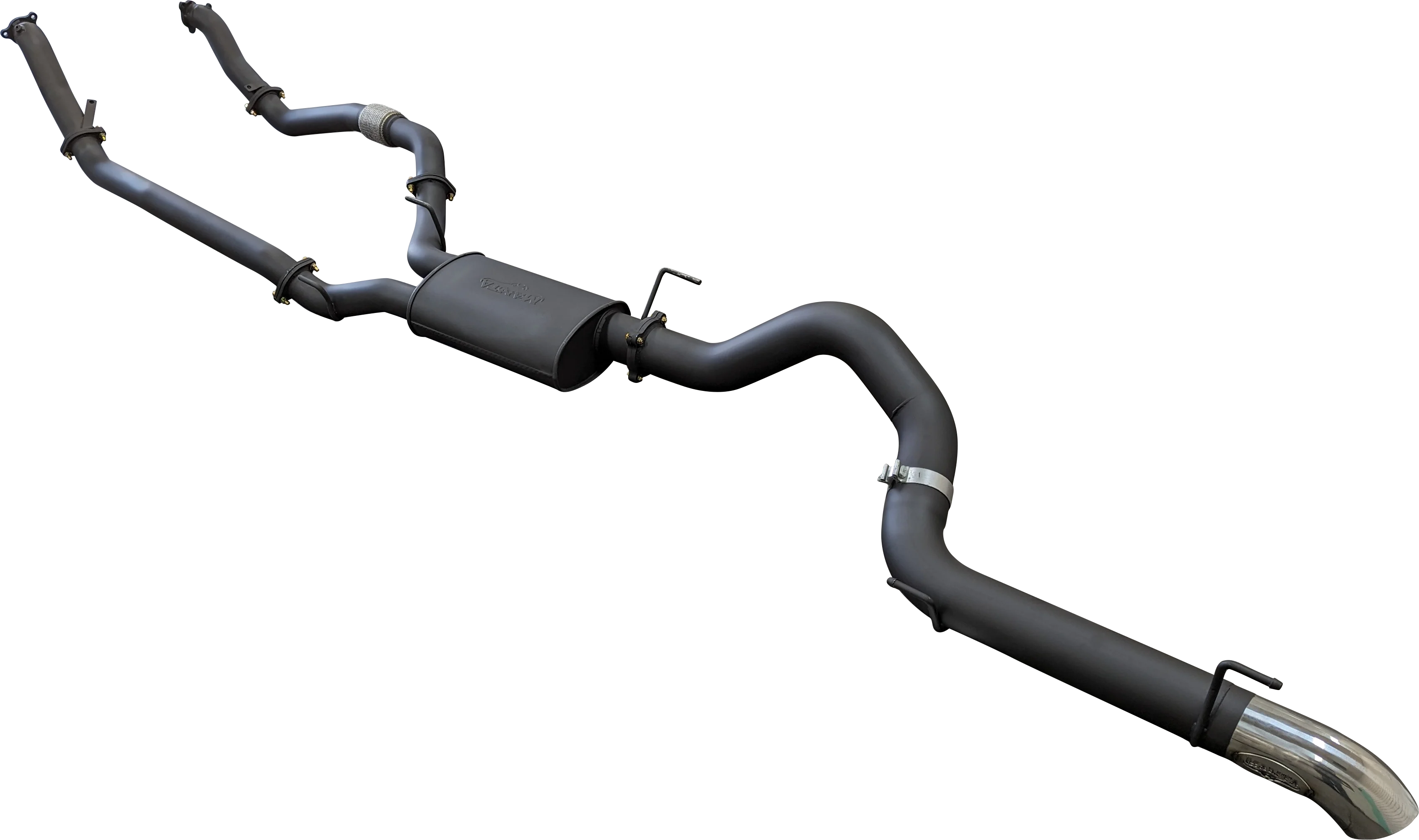 Manta | 3″ Turbo Back without Cats with Muffler | Toyota Landcruiser VDJ200 4.5L V8 Diesel Wagon 2007–2015 - Image 4