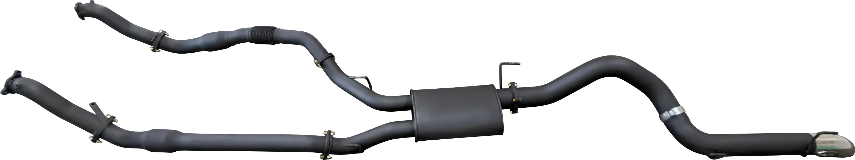 Manta | 3″ Turbo Back with Cats & Muffler, 4″ Exit | Toyota Landcruiser VDJ200 4.5L V8 Diesel Wagon 2007–2015
