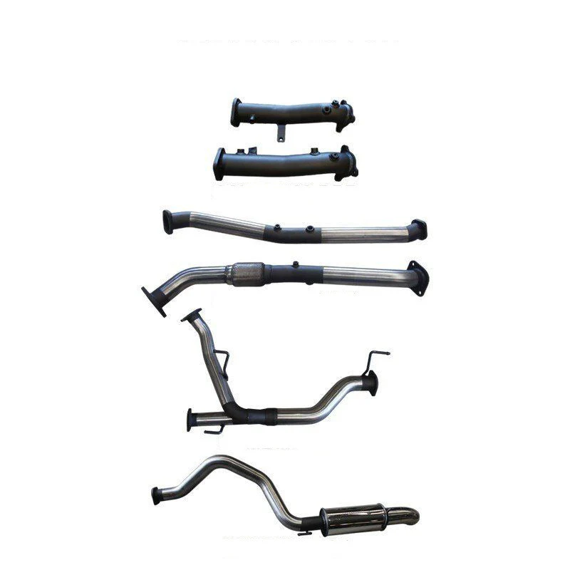 Manta | 2.5″ Turbo Back without Cats with Rear Muffler Dump Tip | Toyota Landcruiser VDJ200 4.5L V8 Diesel Wagon 2015–2021 - Image 2