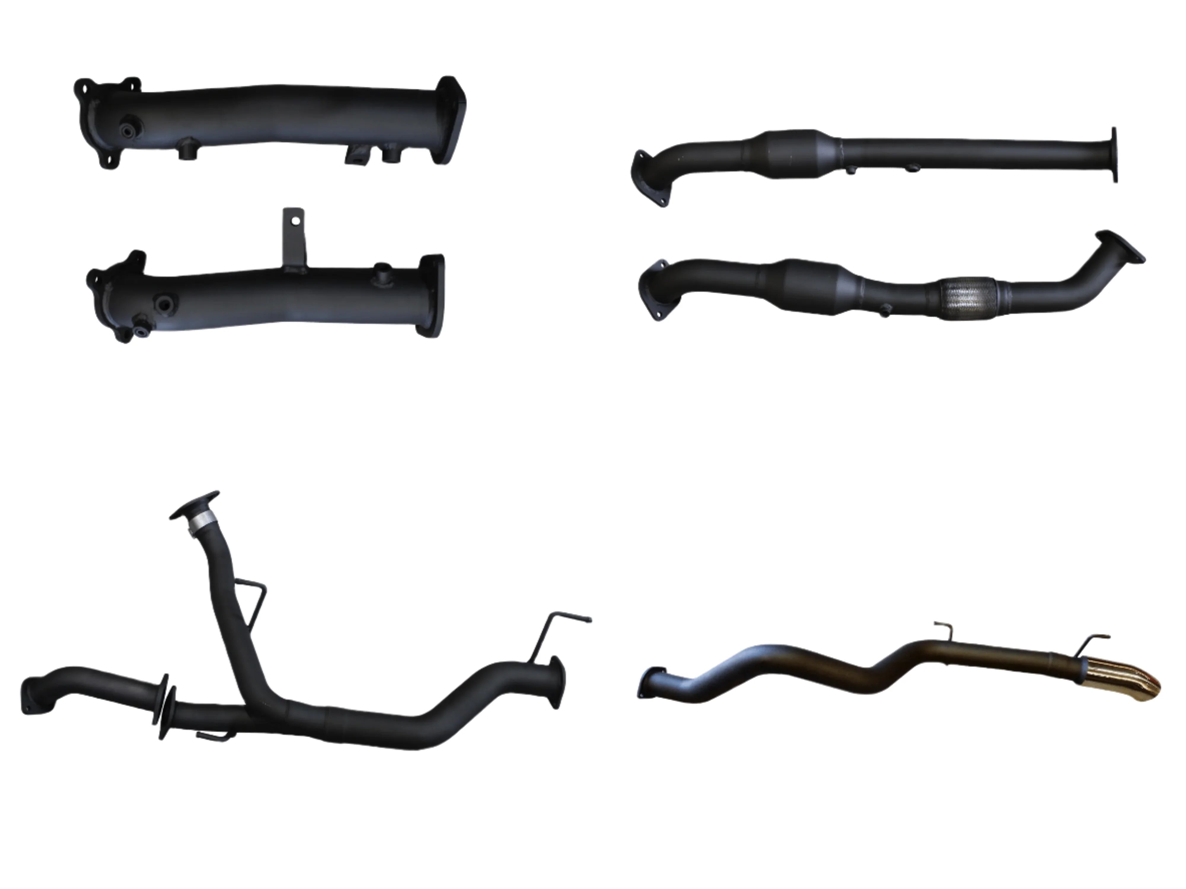 Manta | 2.5″ Turbo Back with Cats Pipe Only Dump Tip | Toyota Landcruiser VDJ200 4.5L V8 Diesel 2015–2021