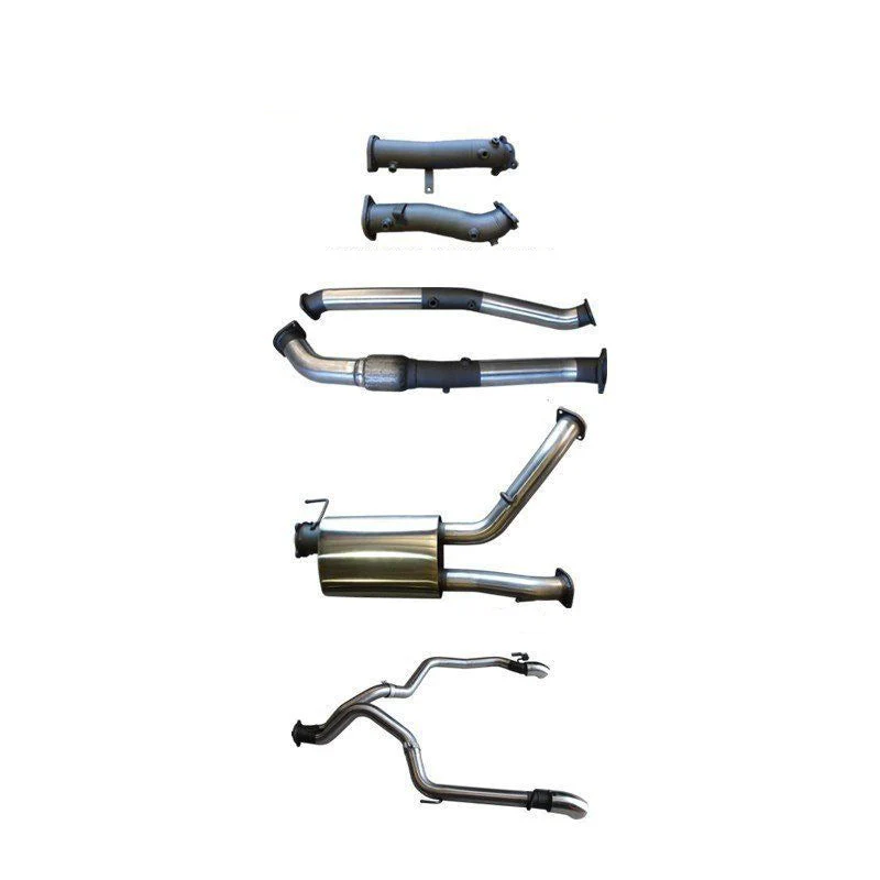 Manta | 3″ Dual Turbo Back without Cats with Muffler Exit L&R | Toyota Landcruiser VDJ200 4.5L V8 Diesel 2015–2021 - Image 2