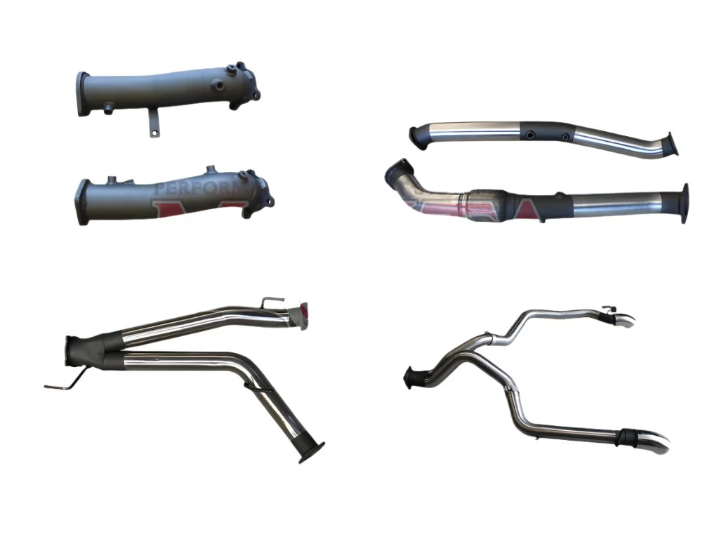 Manta | Dual 3″ Turbo Back without Cats, No Mufflers | Landcruiser VDJ200 V8 Wagon 2015–2021 Exit L&R