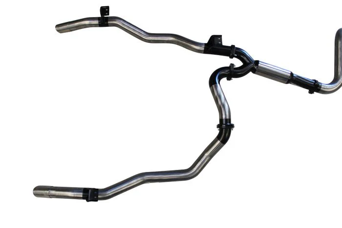 Manta | Twin 3″ Turbo Back Exhaust with Hotdog & Cat | Toyota Landcruiser VDJ79 Single Cab V8 Ute 2007–2016 (Pre-DPF) - Image 4