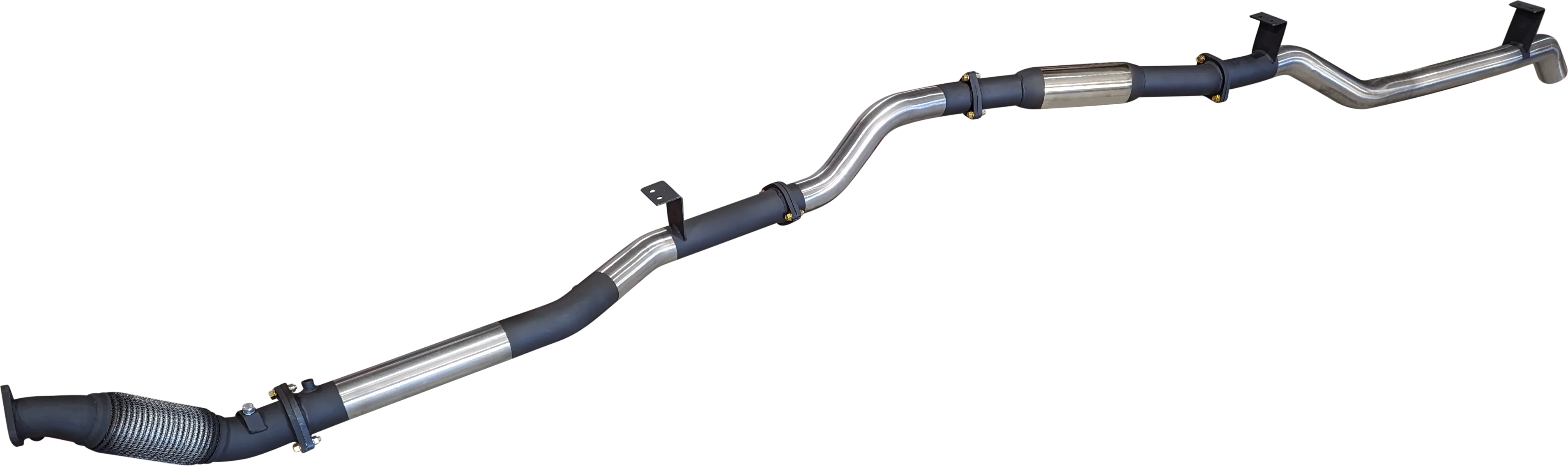Manta | 3″ Turbo Back Exhaust Without Cat with Hotdog | Toyota Landcruiser VDJ79 V8 Ute 2016–2025 (DPF Models) - Image 2