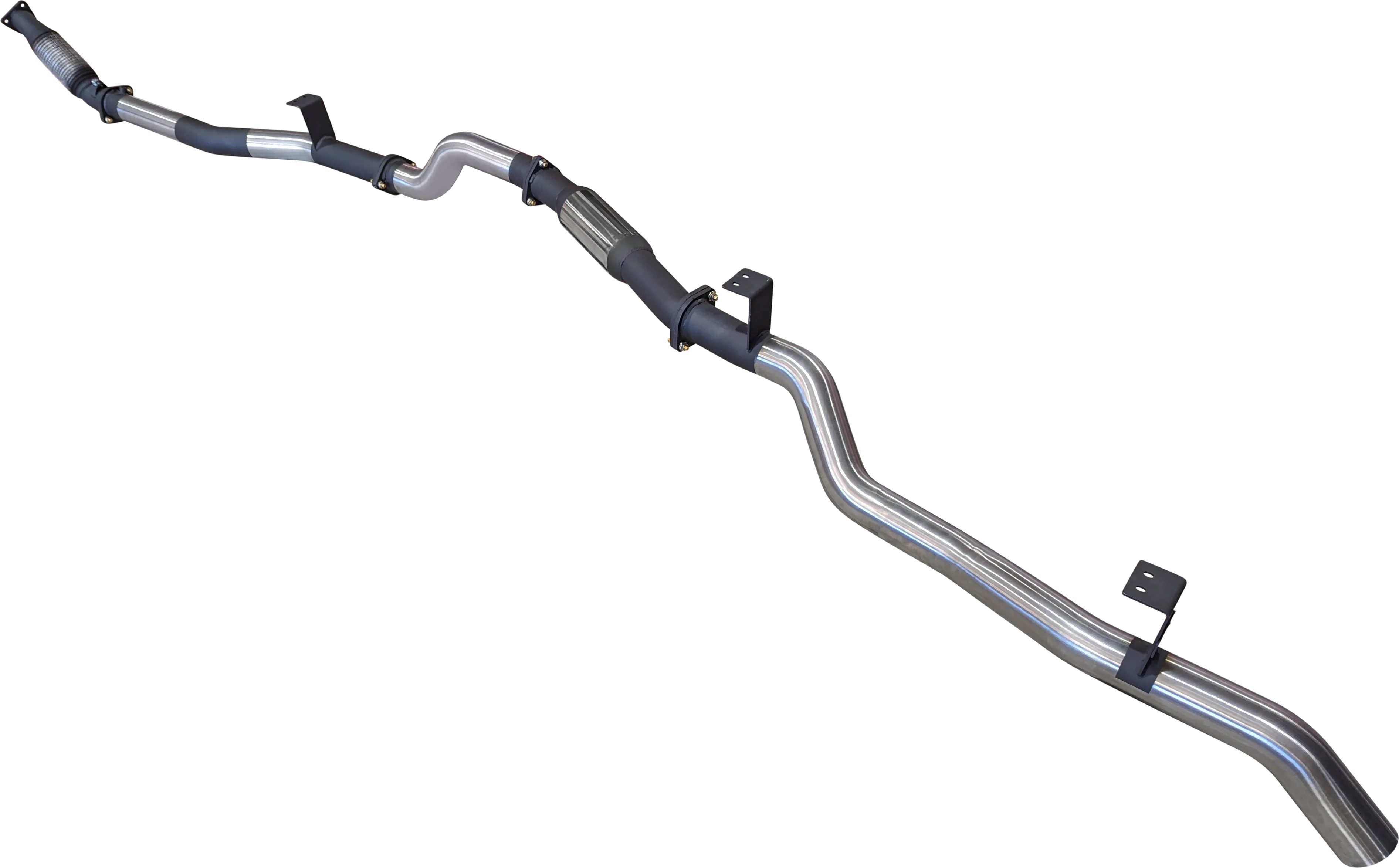 Manta | 3″ Turbo Back Exhaust Without Cat with Hotdog | Toyota Landcruiser VDJ79 V8 Ute 2016–2025 (DPF Models) - Image 3