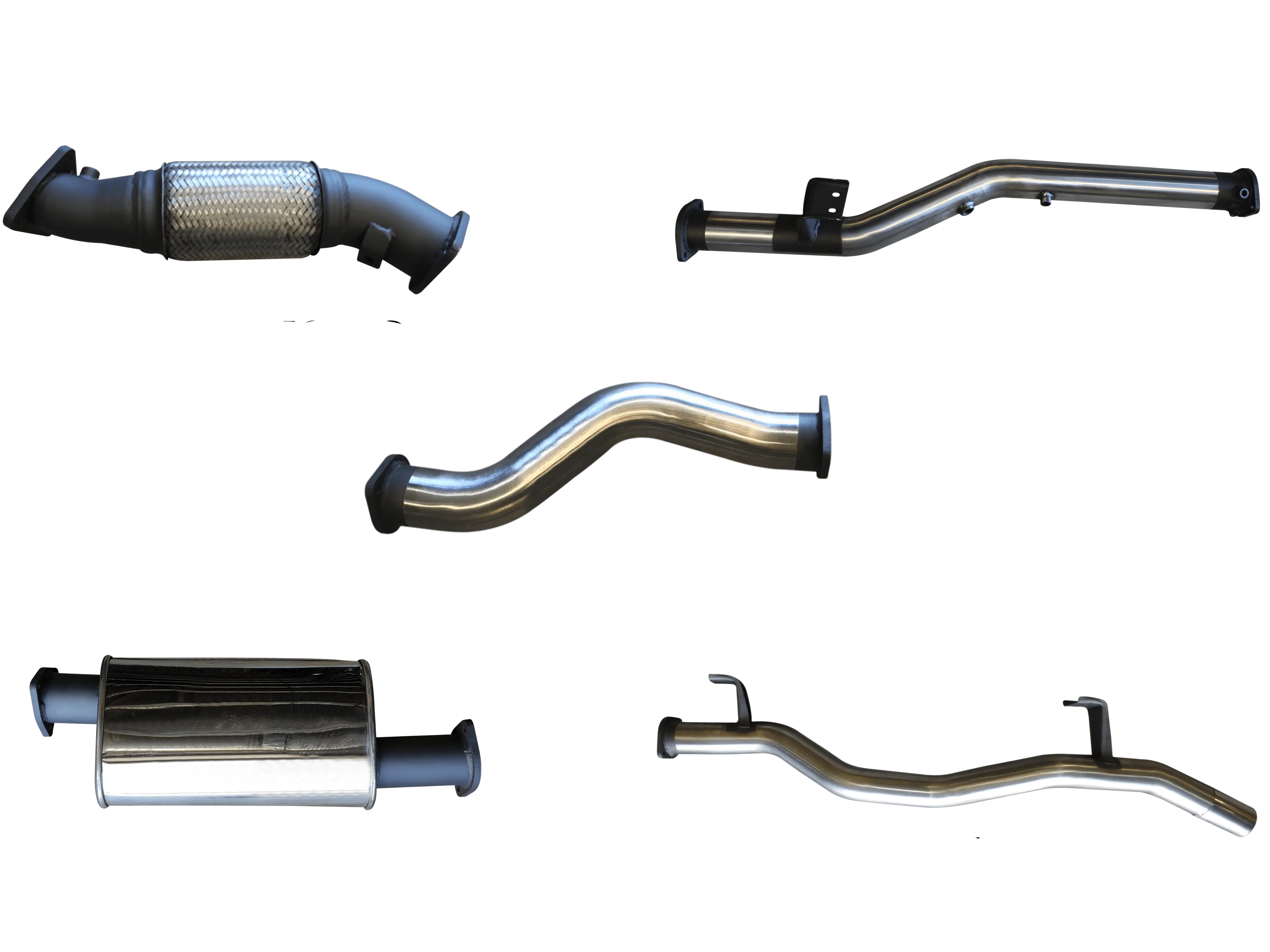 Manta | 3″ Turbo Back Exhaust Without Cat with Muffler | Toyota Landcruiser VDJ79 V8 Ute 2016–2025 (DPF Models)