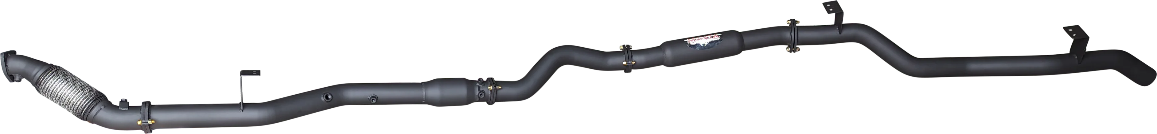Manta | 3″ Turbo Back Exhaust With Cat & Hotdog | Toyota Landcruiser VDJ79 V8 Ute 2016–2025 (DPF Models)