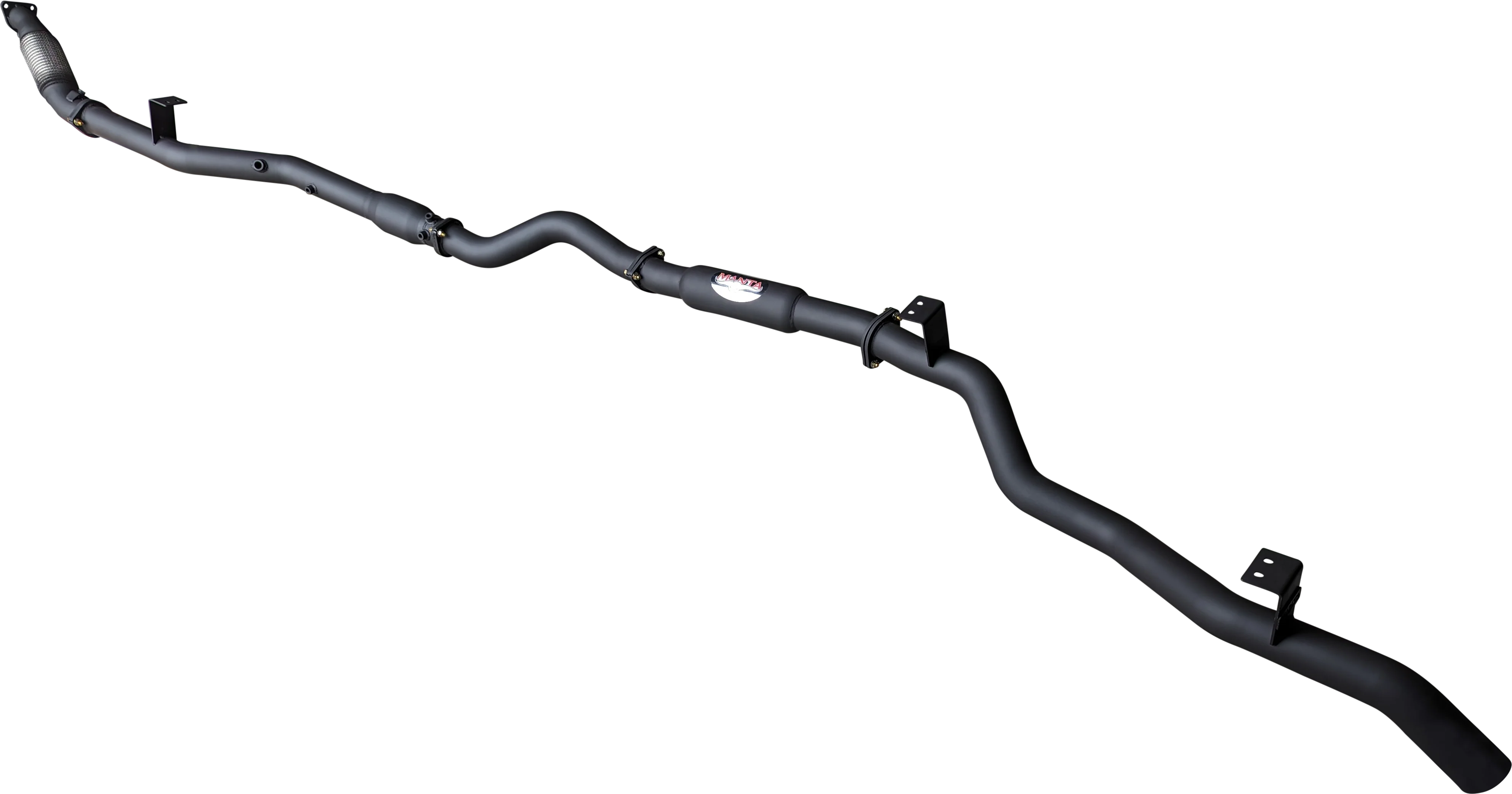 Manta | 3″ Turbo Back Exhaust With Cat & Hotdog | Toyota Landcruiser VDJ79 V8 Ute 2016–2025 (DPF Models) - Image 4