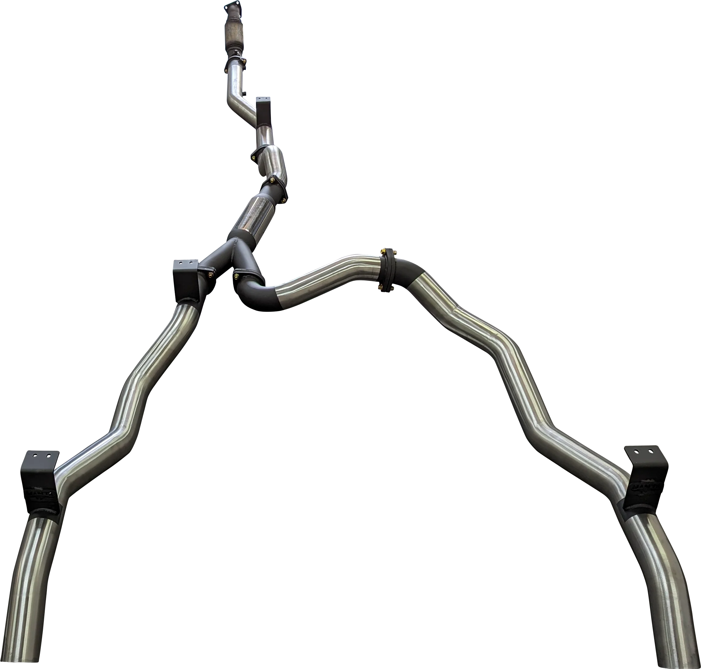 Manta | Dual 3in Turbo Back Exhaust with Hotdog (No Cat) | Toyota Landcruiser VDJ79 V8 Ute 2016–2025 - Image 4