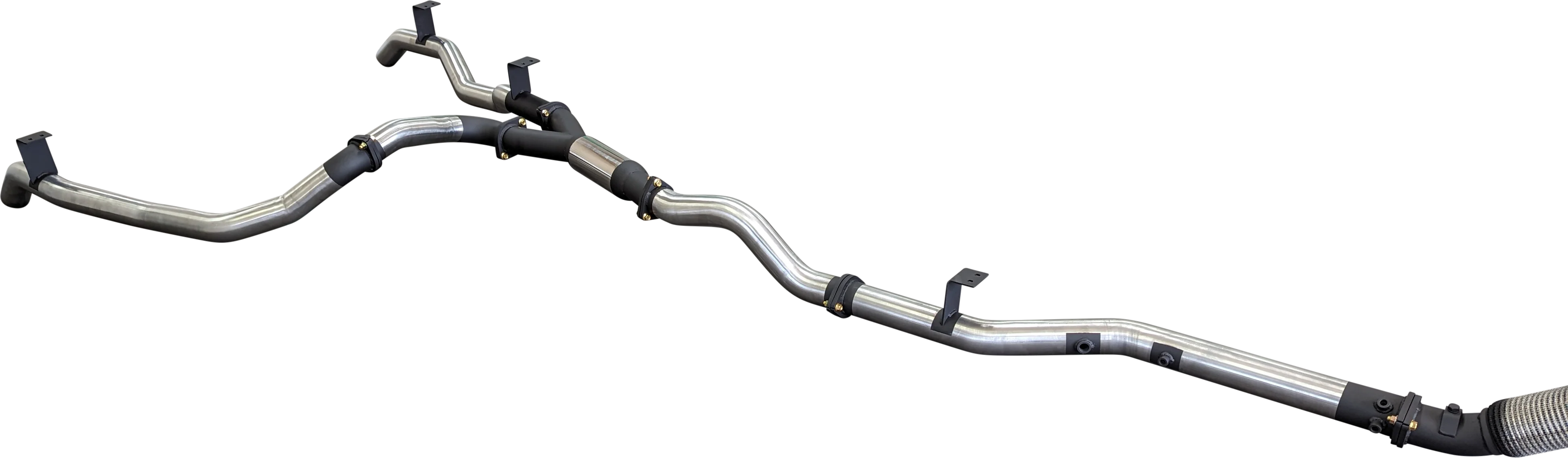Manta | Dual 3in Turbo Back Exhaust with Hotdog (No Cat) | Toyota Landcruiser VDJ79 V8 Ute 2016–2025 - Image 7
