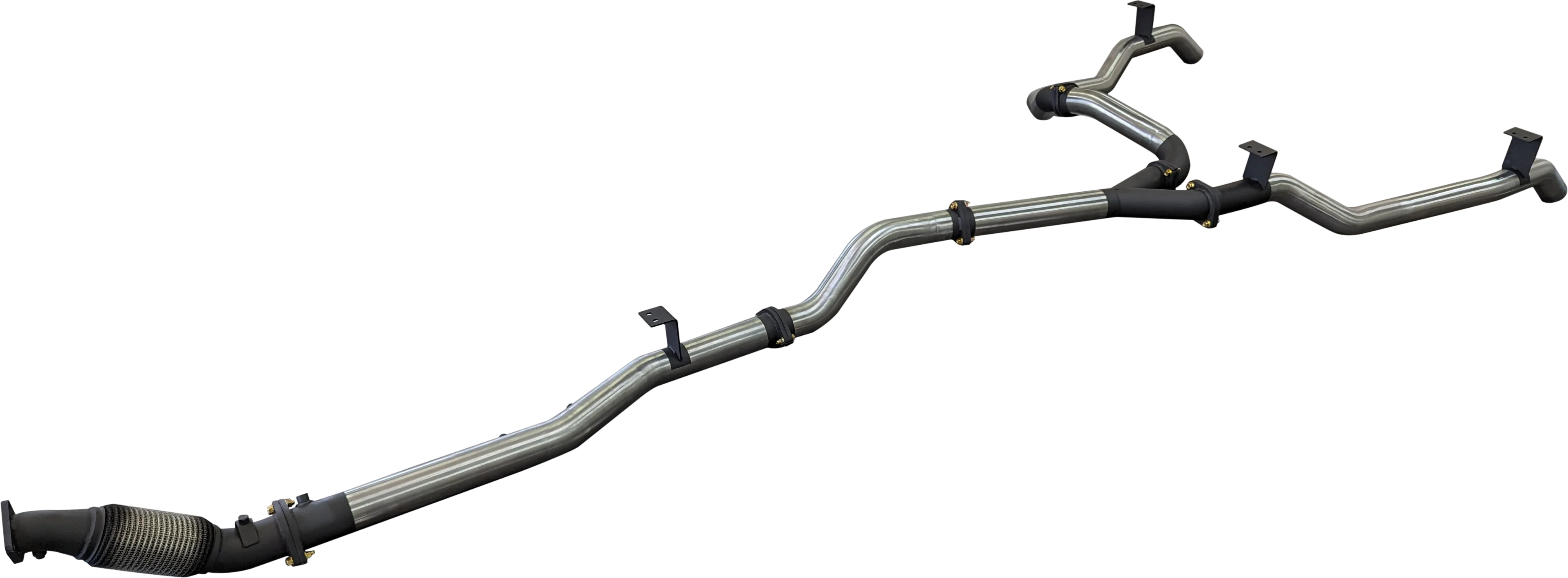 Manta | Dual 3in Turbo Back Exhaust System (No Cat) | Toyota Landcruiser VDJ79 V8 Ute 2016–2025 - Image 2