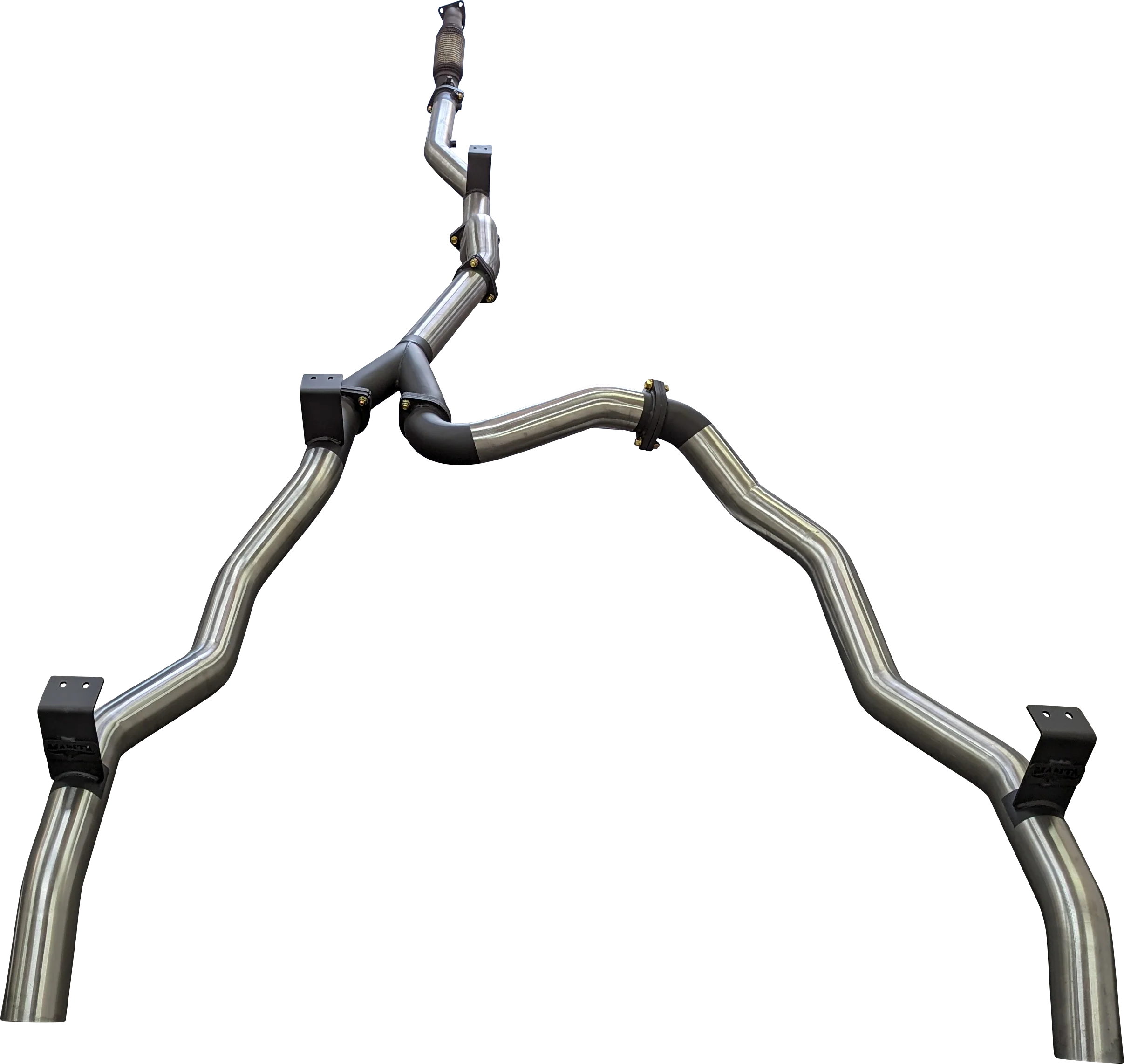 Manta | Dual 3in Turbo Back Exhaust System (No Cat) | Toyota Landcruiser VDJ79 V8 Ute 2016–2025 - Image 4