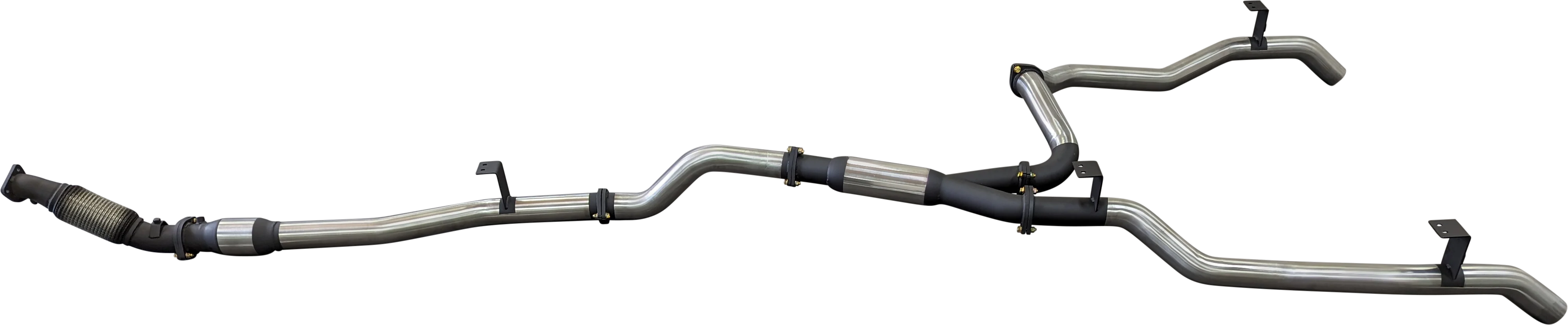 Manta | Dual 3″ Turbo Back Exhaust With Cat & Hotdog | Toyota Landcruiser VDJ79 V8 Ute 2016–2025 (DPF Models)