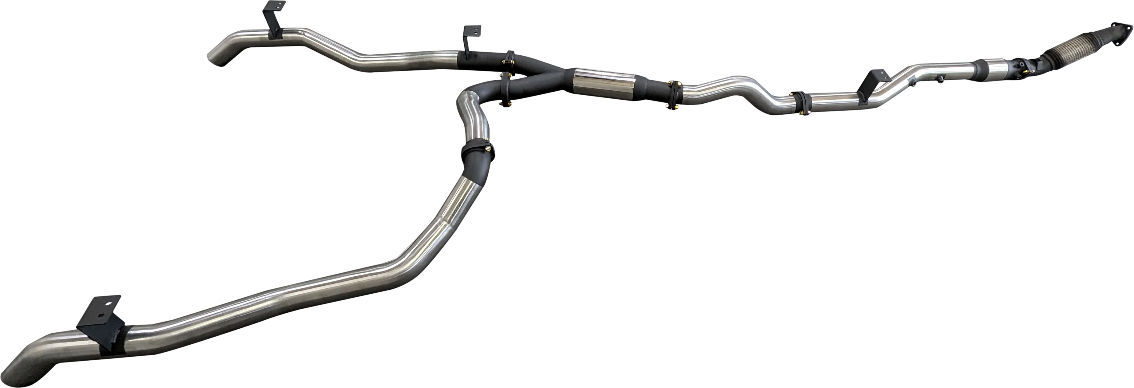 Manta | Dual 3″ Turbo Back Exhaust With Cat & Hotdog | Toyota Landcruiser VDJ79 V8 Ute 2016–2025 (DPF Models) - Image 6