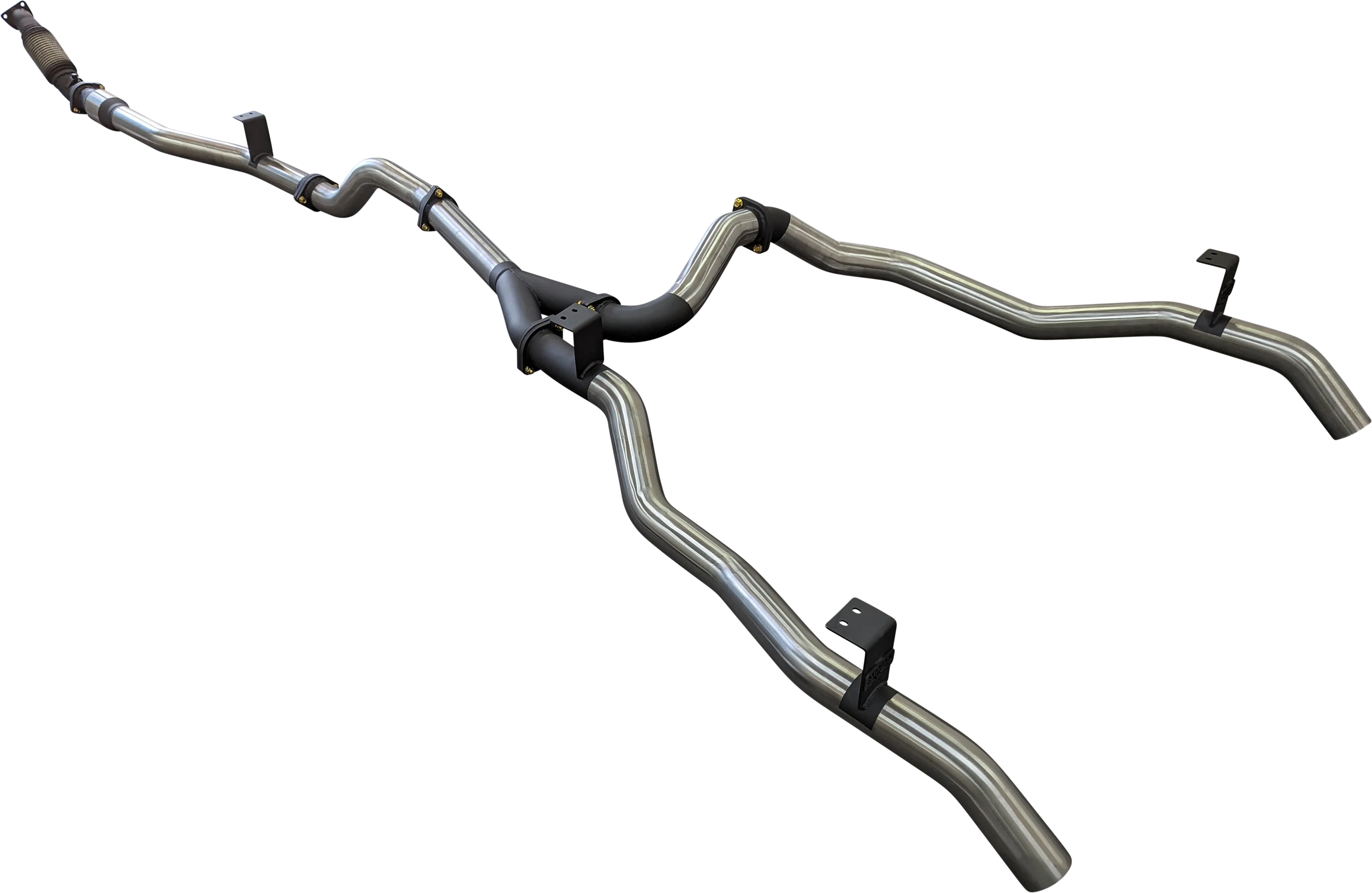 Manta | Dual 3″ Turbo Back Exhaust With Cat & WOM | Toyota Landcruiser VDJ79 V8 Ute 2016–2025 (DPF Models) - Image 3