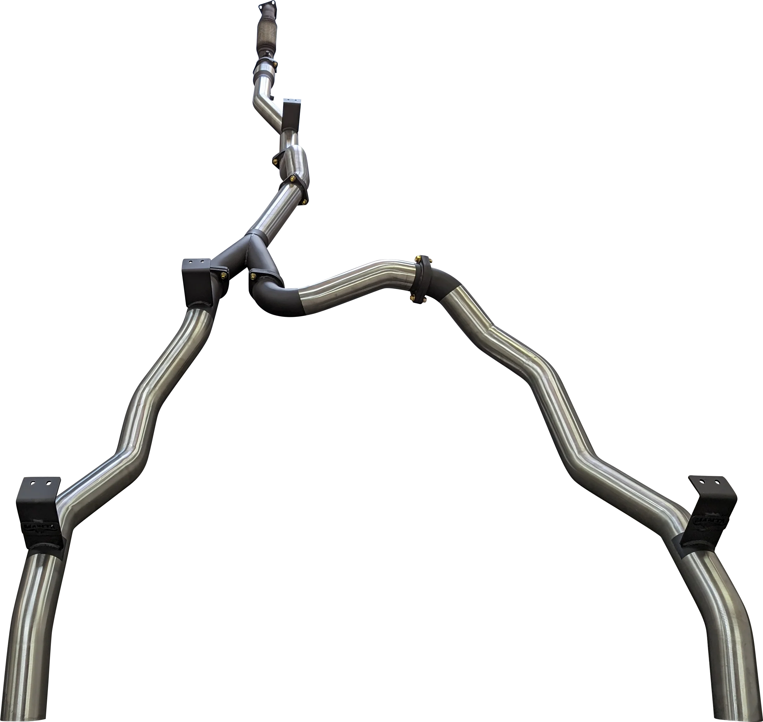 Manta | Dual 3″ Turbo Back Exhaust With Cat & WOM | Toyota Landcruiser VDJ79 V8 Ute 2016–2025 (DPF Models) - Image 4