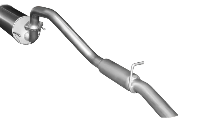Manta | 2.5″ Cat Back Exhaust System with Centre Muffler & Rear Hotdog | Toyota Hilux N70 4.0L V6 Ute 2005–2017