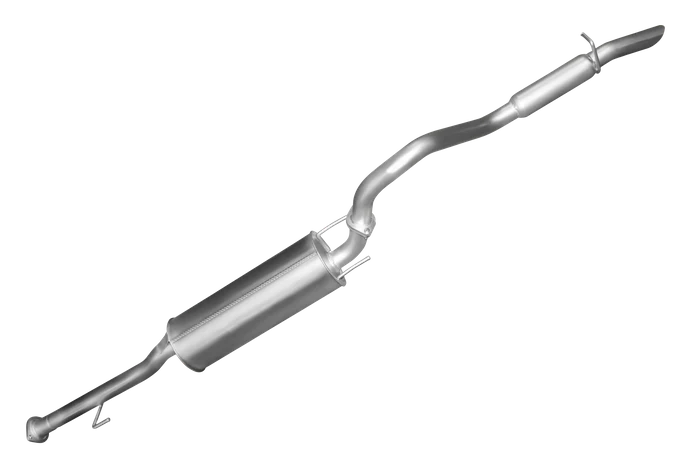 Manta | 2.5″ Cat Back Exhaust System with Centre Muffler & Rear Hotdog | Toyota Hilux N70 4.0L V6 Ute 2005–2017 - Image 2