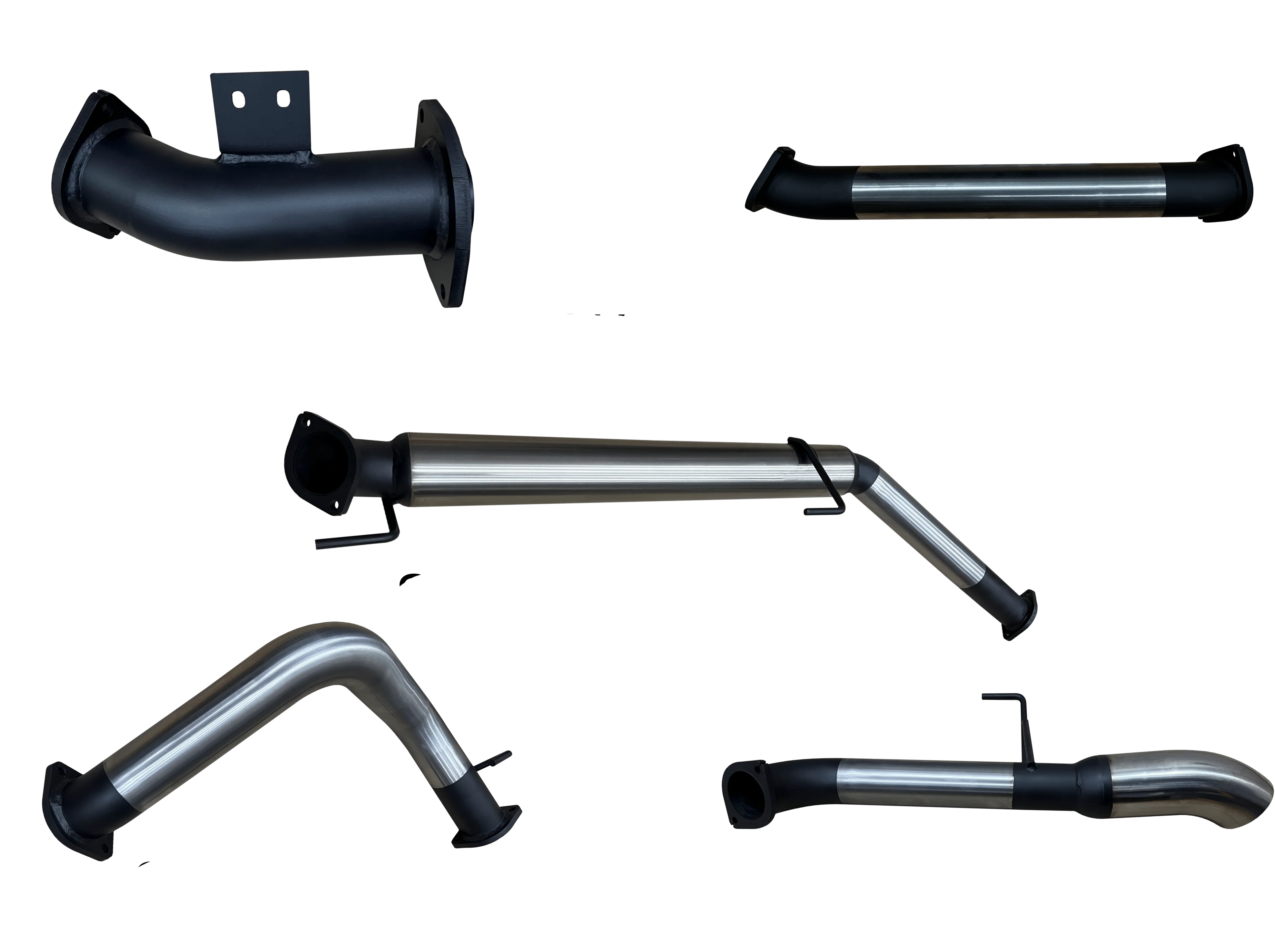 Manta | 3″ DPF Back Exhaust System without Mufflers with 4″ Chrome Tip | Toyota Landcruiser 300 Series V6 2021–2025