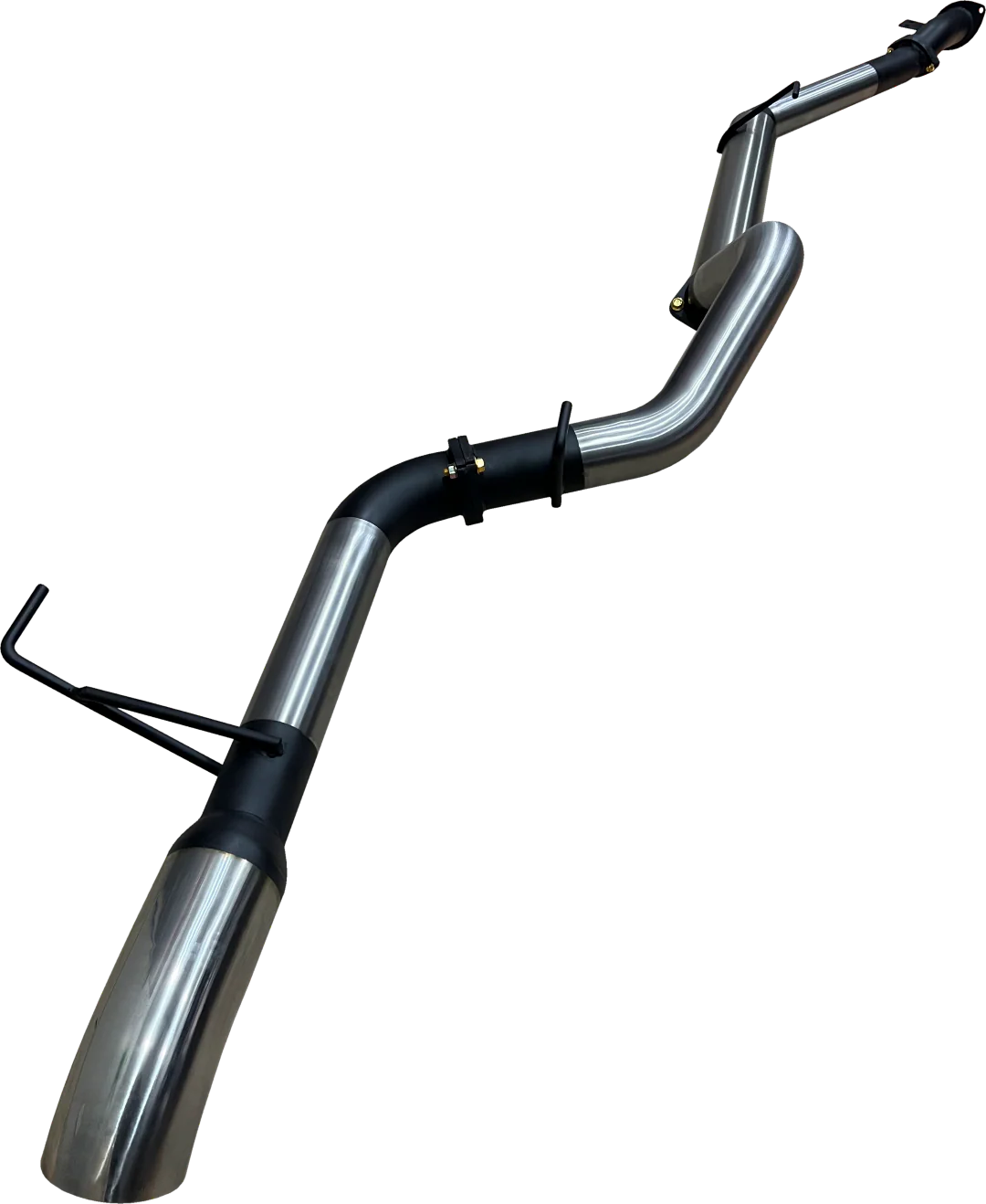 Manta | 3″ DPF Back Exhaust System without Mufflers with 4″ Chrome Tip | Toyota Landcruiser 300 Series V6 2021–2025 - Image 4