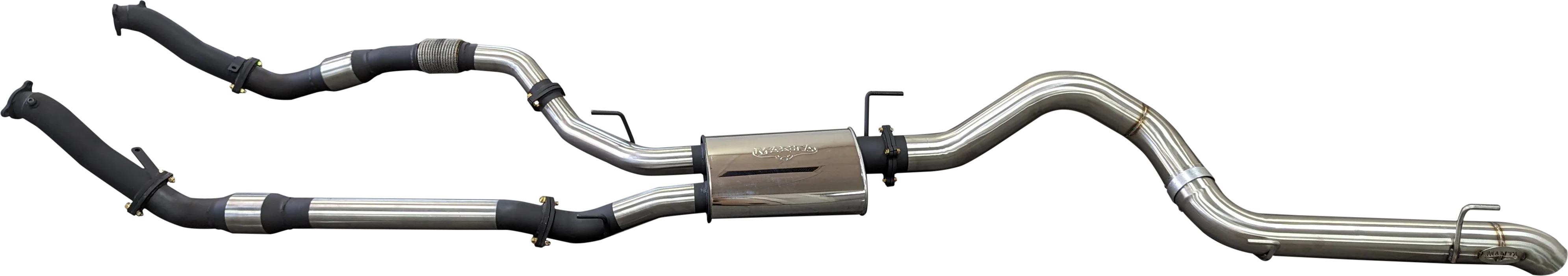 Manta | 3″ Turbo Back with Cats & Muffler, 4″ Exit | Toyota Landcruiser VDJ200 4.5L V8 Diesel Wagon 2007–2015