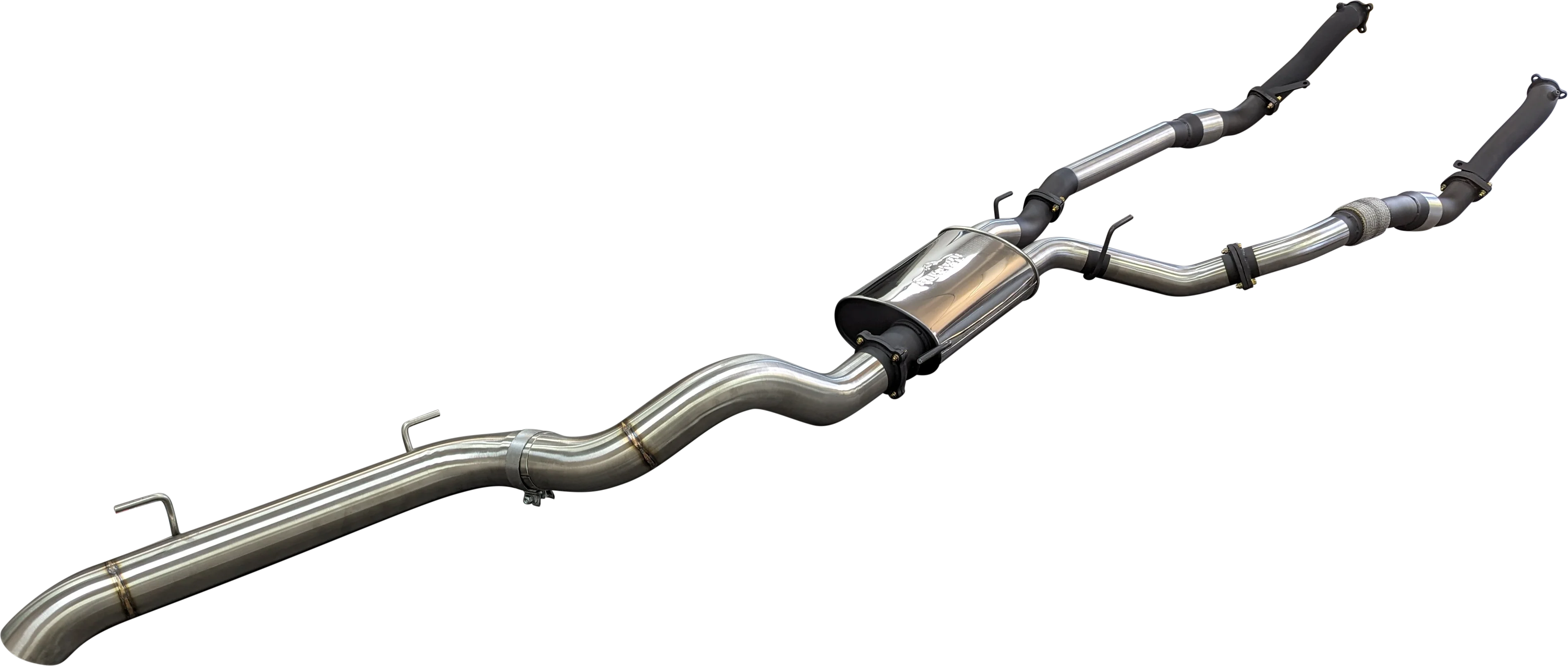 Manta | 3″ Turbo Back with Cats & Muffler, 4″ Exit | Toyota Landcruiser VDJ200 4.5L V8 Diesel Wagon 2007–2015 - Image 6