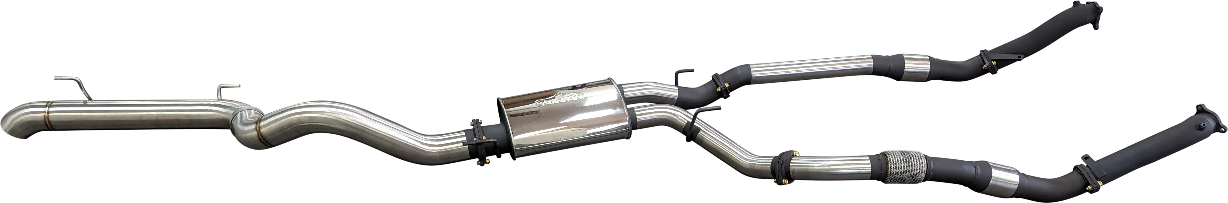 Manta | 3″ Turbo Back with Cats & Muffler, 4″ Exit | Toyota Landcruiser VDJ200 4.5L V8 Diesel Wagon 2007–2015 - Image 7