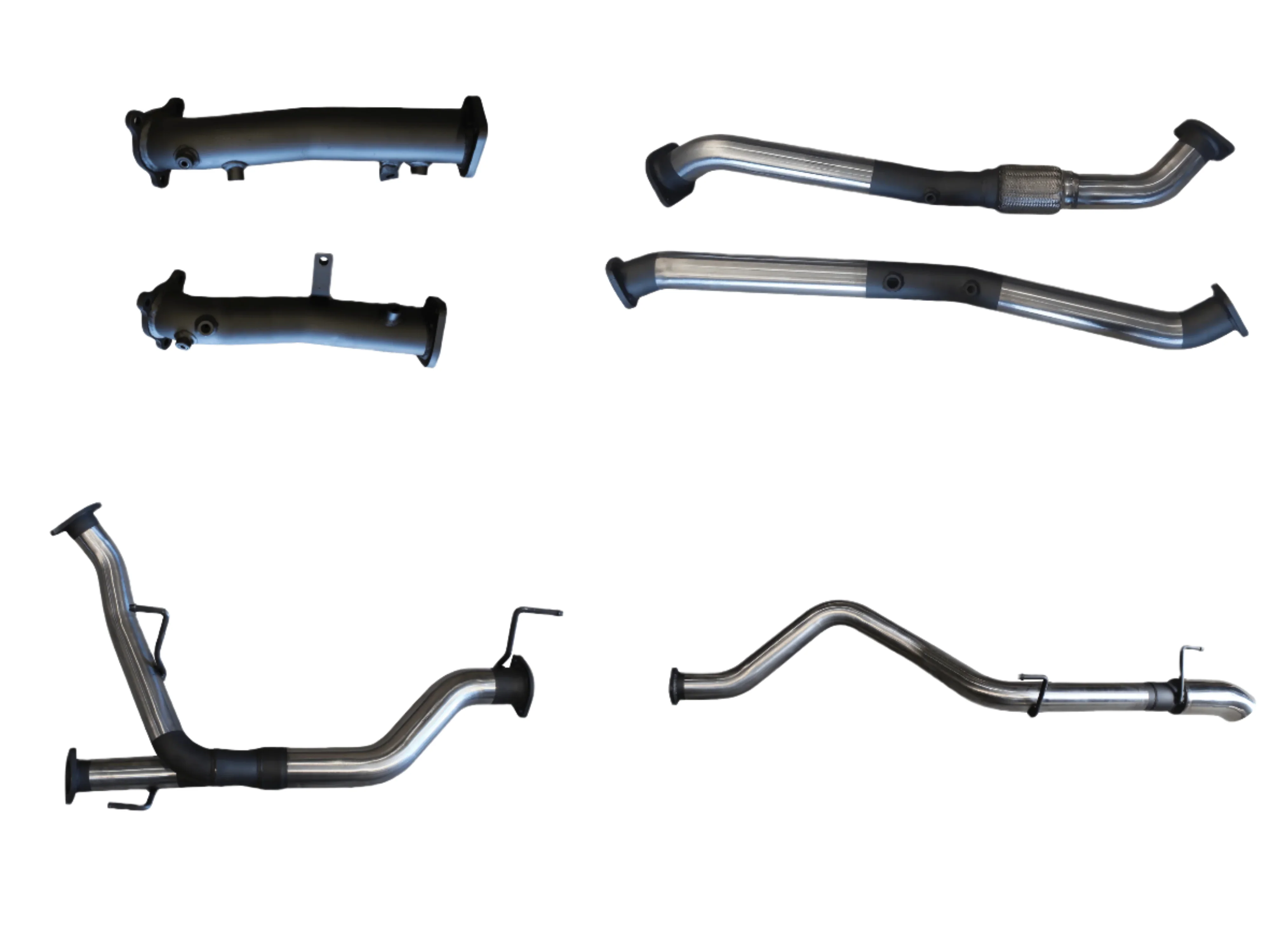 Manta | 2.5″ Turbo Back without Cats with Rear Muffler Dump Tip | Toyota Landcruiser VDJ200 4.5L V8 Diesel Wagon 2015–2021