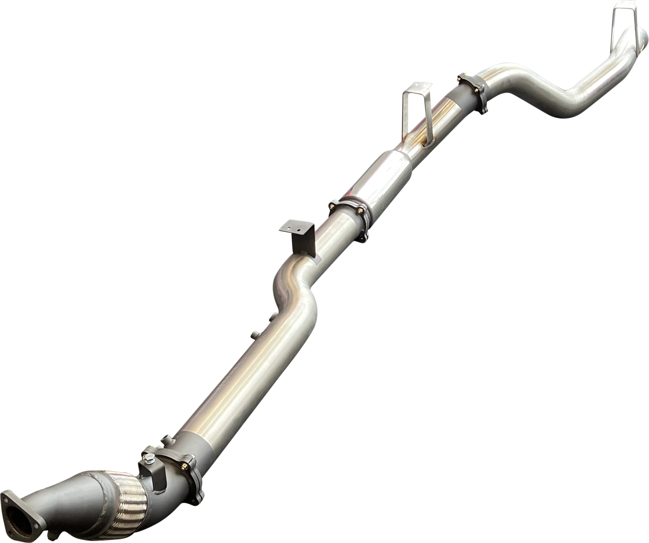 Manta | 4″ Turbo Back without Cat, With Muffler | Toyota Landcruiser VDJ76 V8 Wagon 2016–2025 - Image 2