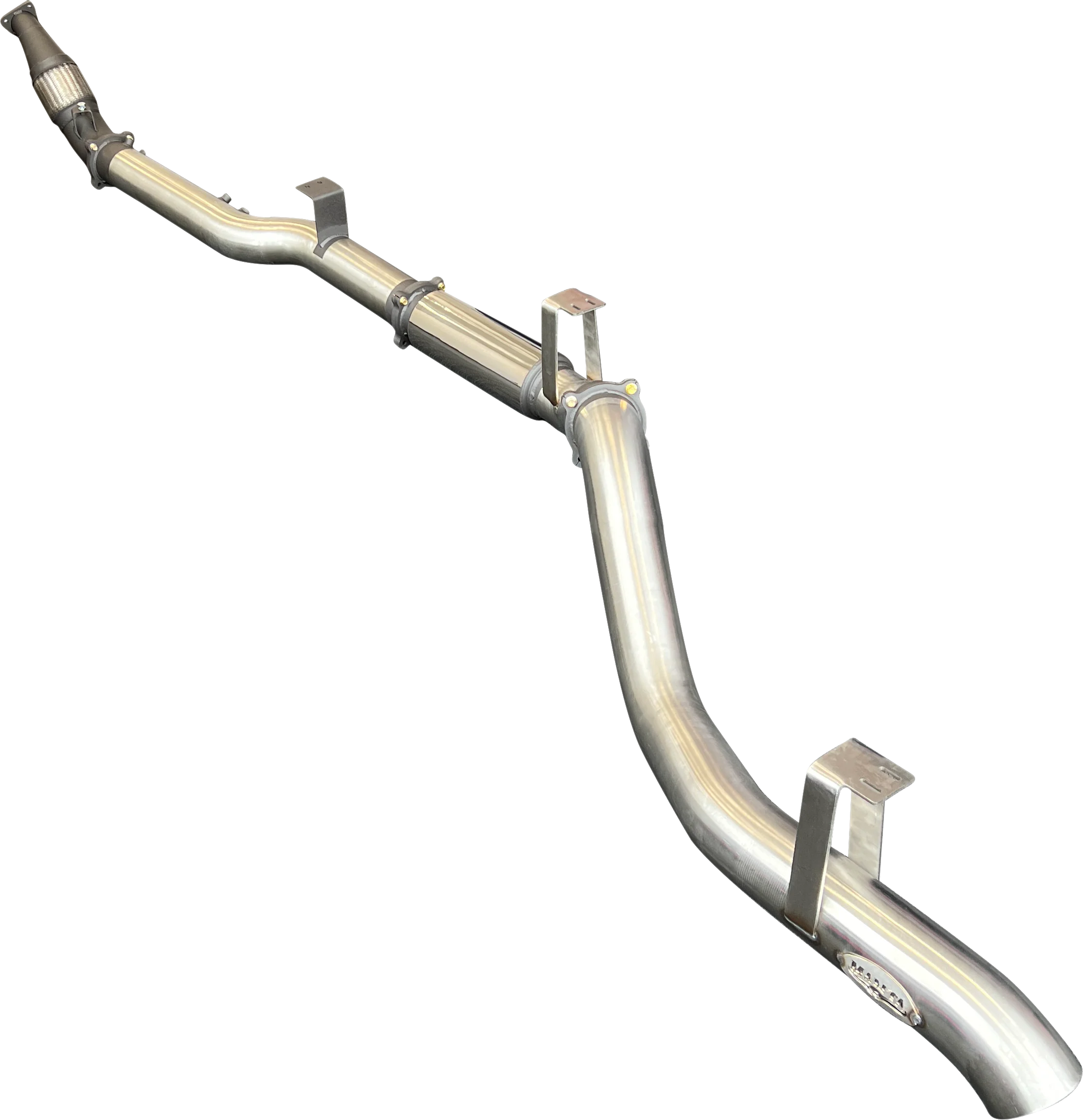 Manta | 4″ Turbo Back without Cat, With Muffler | Toyota Landcruiser VDJ76 V8 Wagon 2016–2025 - Image 3